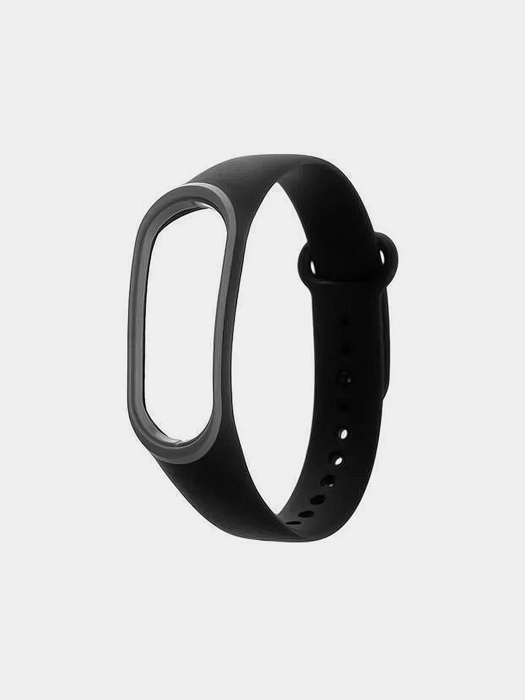 Серый силиконовый ремешок для Xiaomi Mi Band 5