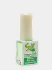 Белый бальзам для ногтей Stax с маслом чайного дерева для кутикулы, от трещинок и заусенцев