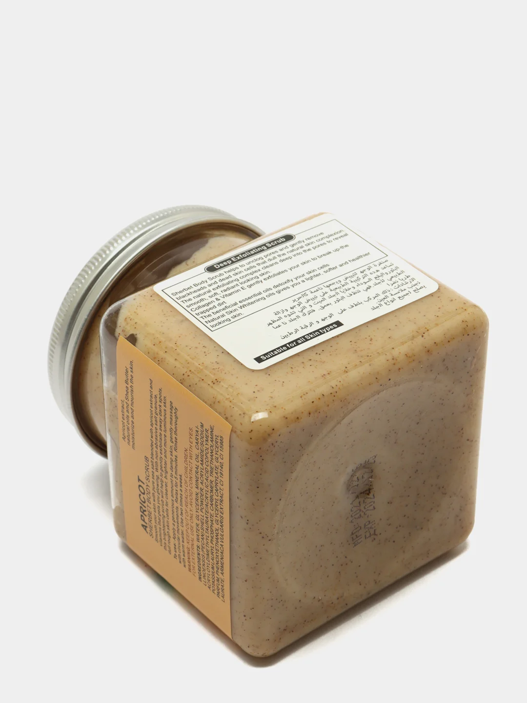 Скраб для тела Sherbet Body Scrub Абрикос, скраб для тела, скраб с абрикосом