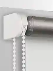 Белый рулонные шторы Franc Gardiner "Blackout silver" белый 40-100 см