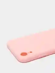 Розовый чехол iPhone 11 14 13 12 Pro Mini Plus XR 7 8 SE 2020 силиконовый (Айфон ХР Про Мини Плюс)