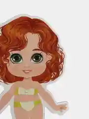 Игра магнитная "Одевашки. Модная девчонка. Кукла Анюта с одеждой"