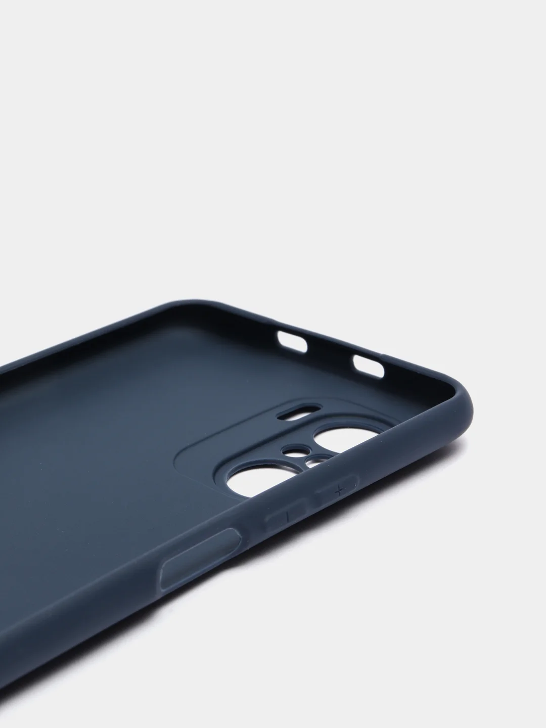 Темно-синий чехол Xiaomi Redmi K40 Pro / K40 Pro Plus / K40, К40 Про Плюс, силиконовый цветной матовый