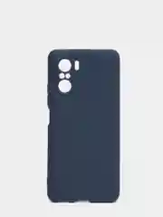 Темно-синий чехол Xiaomi Redmi K40 Pro / K40 Pro Plus / K40, К40 Про Плюс, силиконовый цветной матовый