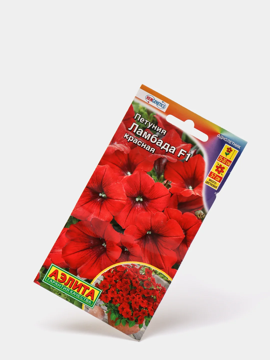 Петуния Ламбада красная (семена,цветы)