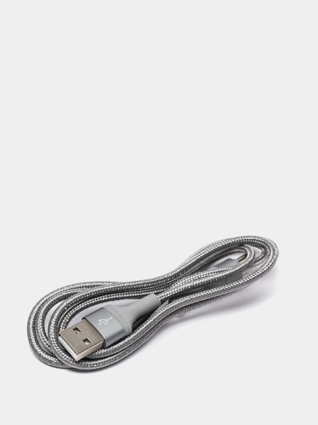 Серый кабель зарядный Borofone BX21 Type-C, для Android