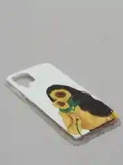 Желтый чехол Samsung Galaxy M32 / A22 (Самсунг Галакси М32 / А22), силиконовый с рисунком