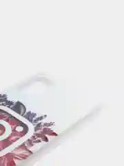 Коралловый меланж чехол Samsung Galaxy A41 (Самсунг Галакси А41) чехол силиконовый с рисунком