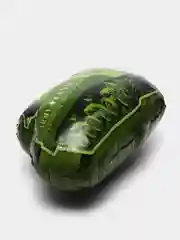Зеленый фольгированный шар "Машинки"