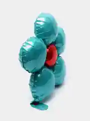 Голубой фольгированные шары