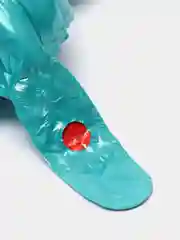 Голубой фольгированные шары