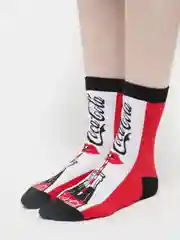 Зеленый подростковые носки, цветные, с принтом