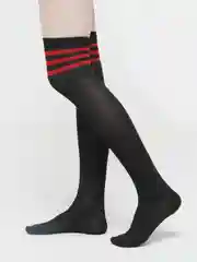 Красный гольфы женские