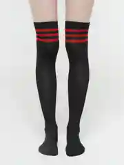 Красный гольфы женские
