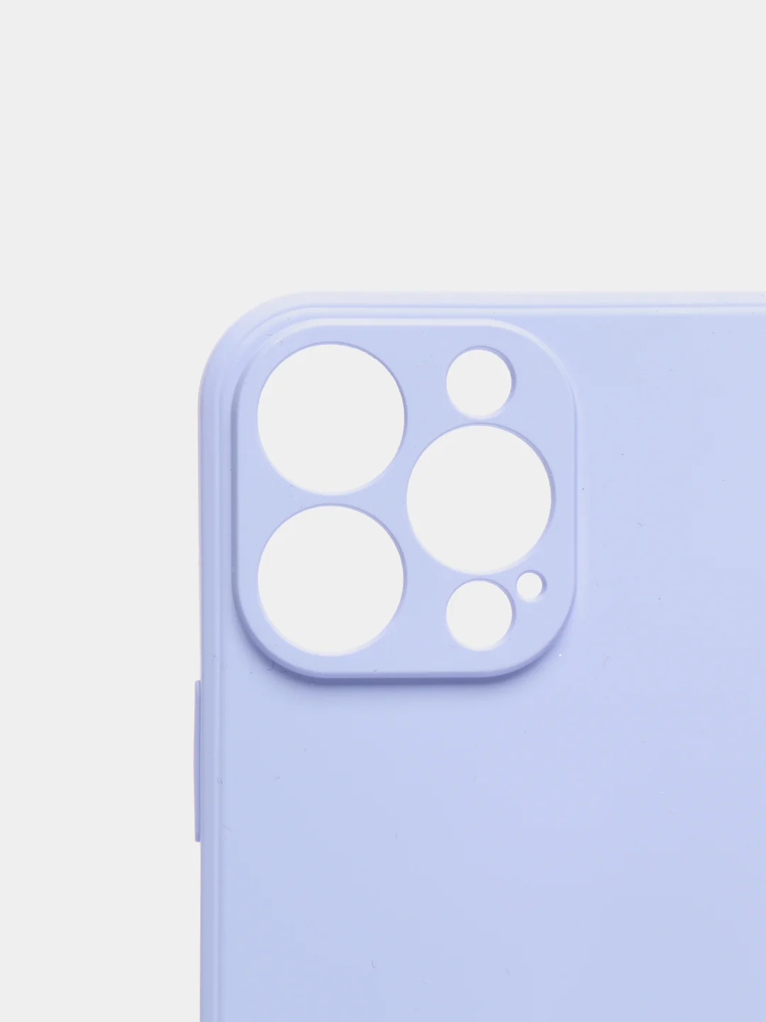 Лавандовый силиконовый чехол с шёлковым покрытием для iPhone 13 Mini, 13 Pro Max