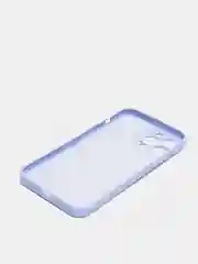 Лавандовый силиконовый чехол с шёлковым покрытием для iPhone 13 Mini, 13 Pro Max