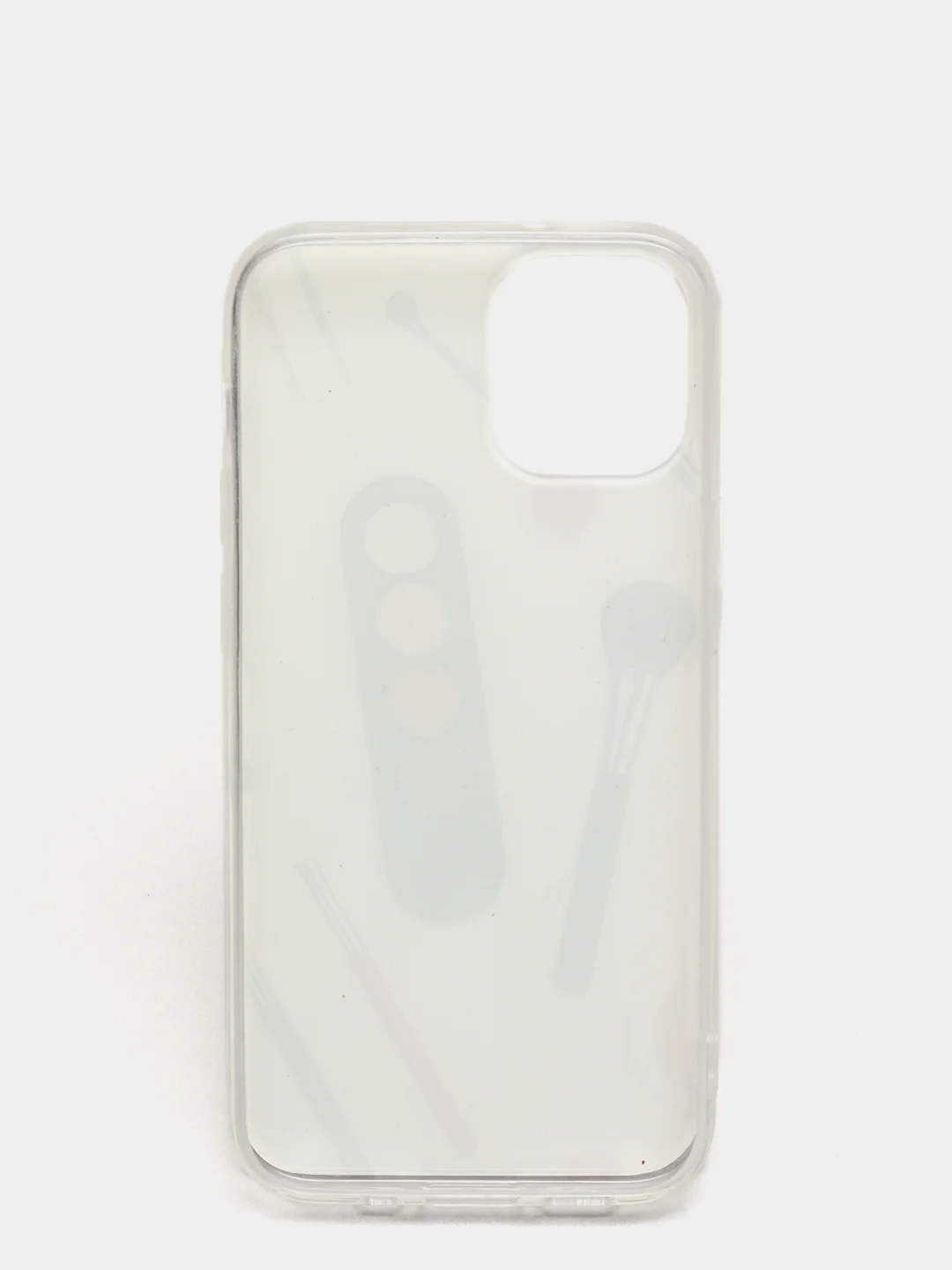 Лазурный чехол iPhone 12 / 12 Pro, 12 Pro Max, 12 Mini чехол силиконовый с рисунком