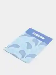 Голубой обложка для паспорта