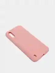 Коралловый меланж чехол Samsung Galaxy A01 / M01 / Самсунг Галакси А01 / М01 силиконовый цветной матовый