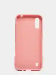 Коралловый меланж чехол Samsung Galaxy A01 / M01 / Самсунг Галакси А01 / М01 силиконовый цветной матовый