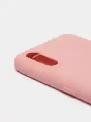 Коралловый меланж чехол Samsung Galaxy A01 / M01 / Самсунг Галакси А01 / М01 силиконовый цветной матовый