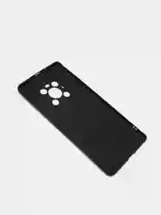Черный чехол Huawei Mate 40 Pro, Хуавей Мат 40 Про черный, силиконовый