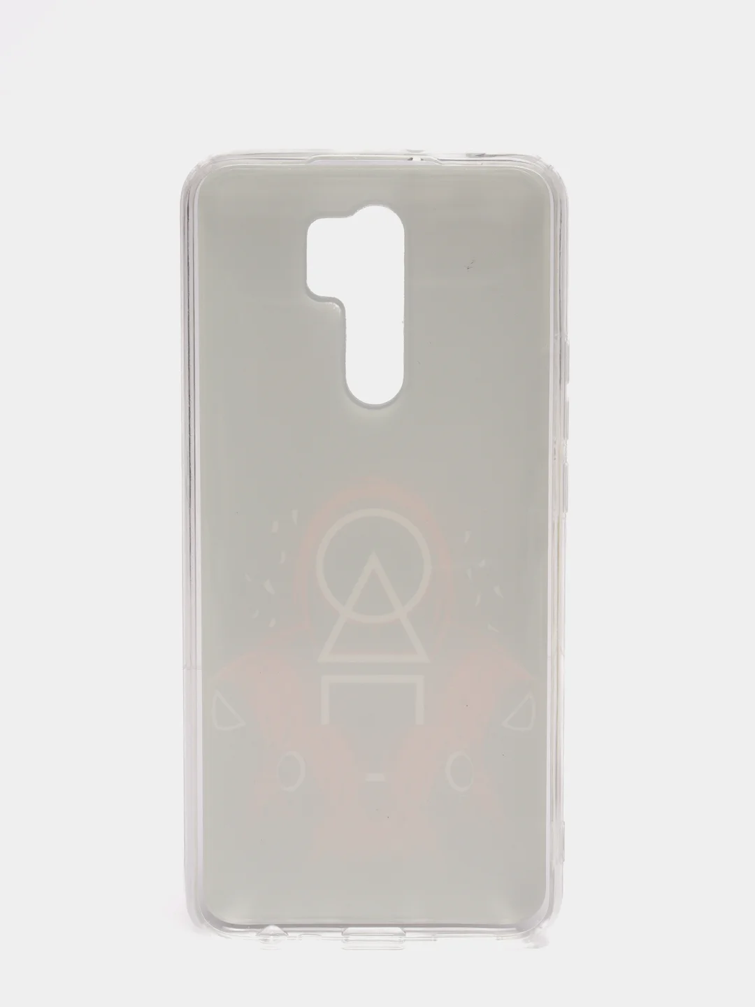Кораллово-розовый чехол Xiaomi Redmi 9, Сяоми Редми 9 с рисунком Игра в кальмара
