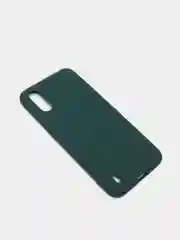 Зеленый чехол Samsung Galaxy A01 / M01 / Самсунг Галакси А01 / М01 силиконовый цветной матовый