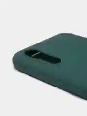 Зеленый чехол Samsung Galaxy A01 / M01 / Самсунг Галакси А01 / М01 силиконовый цветной матовый