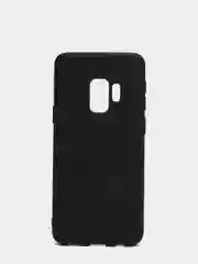 Черный чехол Samsung Galaxy S9, Самсунг Галакси С9 силиконовый цветной матовый