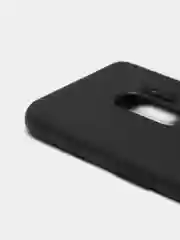 Черный чехол Samsung Galaxy S9, Самсунг Галакси С9 силиконовый цветной матовый