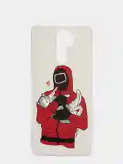 Вишнёвый чехол Xiaomi Redmi 9, Сяоми Редми 9 с рисунком Игра в кальмара
