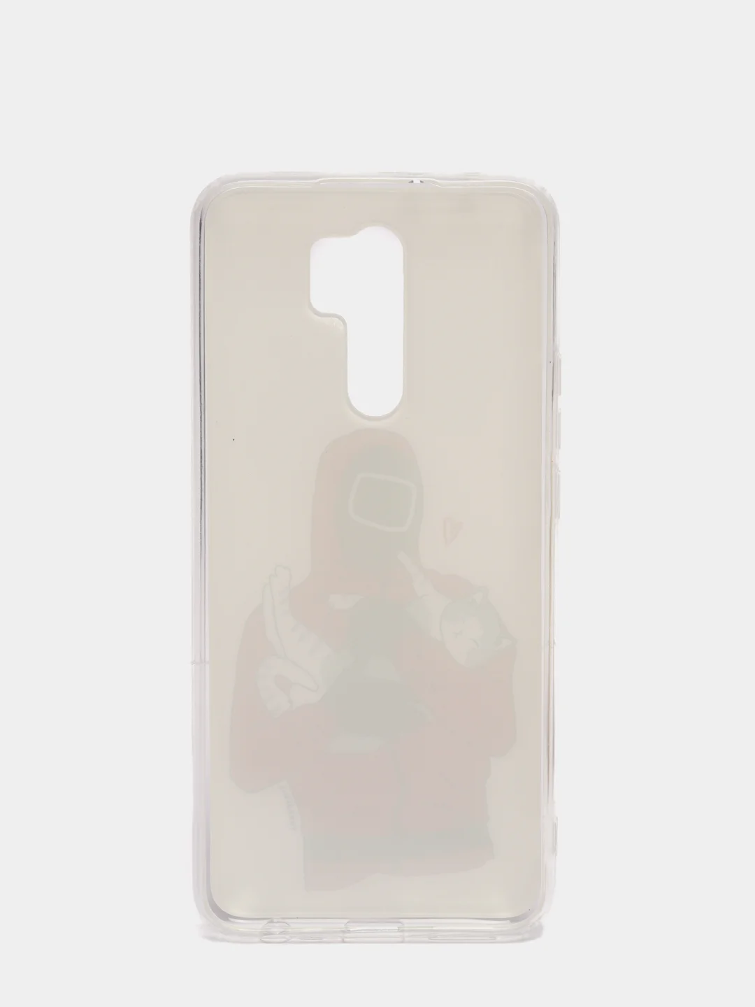 Вишнёвый чехол Xiaomi Redmi 9, Сяоми Редми 9 с рисунком Игра в кальмара
