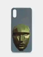 Хаки чехол Xiaomi Redmi 9A, Сяоми Редми 9А с рисунком "Игра в кальмара"