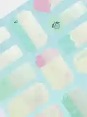 Зелёный хаки стикеры именные