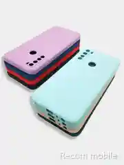 Чехол силиконовый Xiaomi Redmi Note 8T с защитой камер, закрытым низом и бархатом внутри