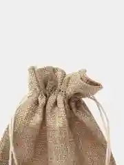 Льняной подарочный мешочек