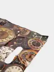 Коричневый пакет подарочный