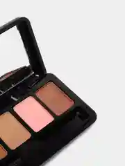 Серый меланж тени для век FASHION, палетка теней с зеркалом, нюдовые, 10 цветов - Lameila
