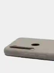Серый чехол Xiaomi Redmi Note 8T силиконовый