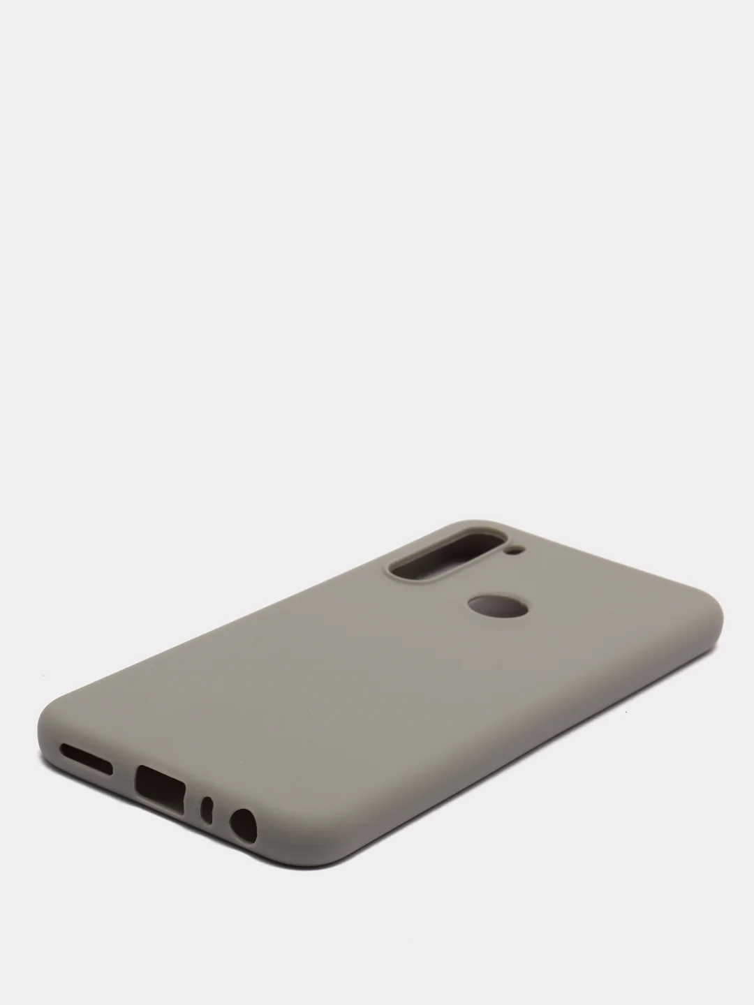 Серый чехол Xiaomi Redmi Note 8T силиконовый