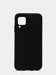 Черный чехол усиленный с полосой для Huawei P40 Lite / Huawei Nova 7i, силиконовый