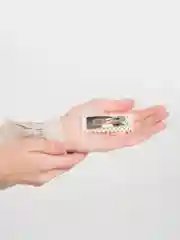 Прозрачный заколка жемчужная