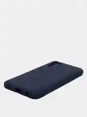 Темно-синий чехол Samsung Galaxy A03s силиконовый