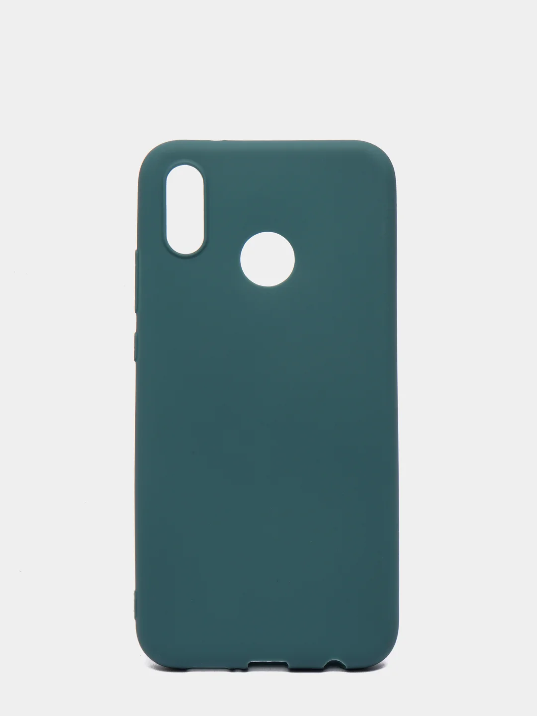 Зелёный хаки чехол Huawei P20 Lite 2018 (Nova 3e), Хуавей П20 Лайт 2018, силиконовый цветной матовый
