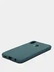 Зелёный хаки чехол Huawei P20 Lite 2018 (Nova 3e), Хуавей П20 Лайт 2018, силиконовый цветной матовый