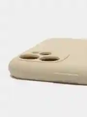 Бежевый чехол на iPhone 11, 13, 12, XR, Pro, Max, Mini, бархатный