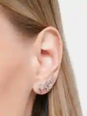 Серебряный сережки женские