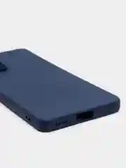Темно-синий чехол для Xiaomi Redmi Note 11 Pro 4G, российская версия, силиконовый, цветной, матовый