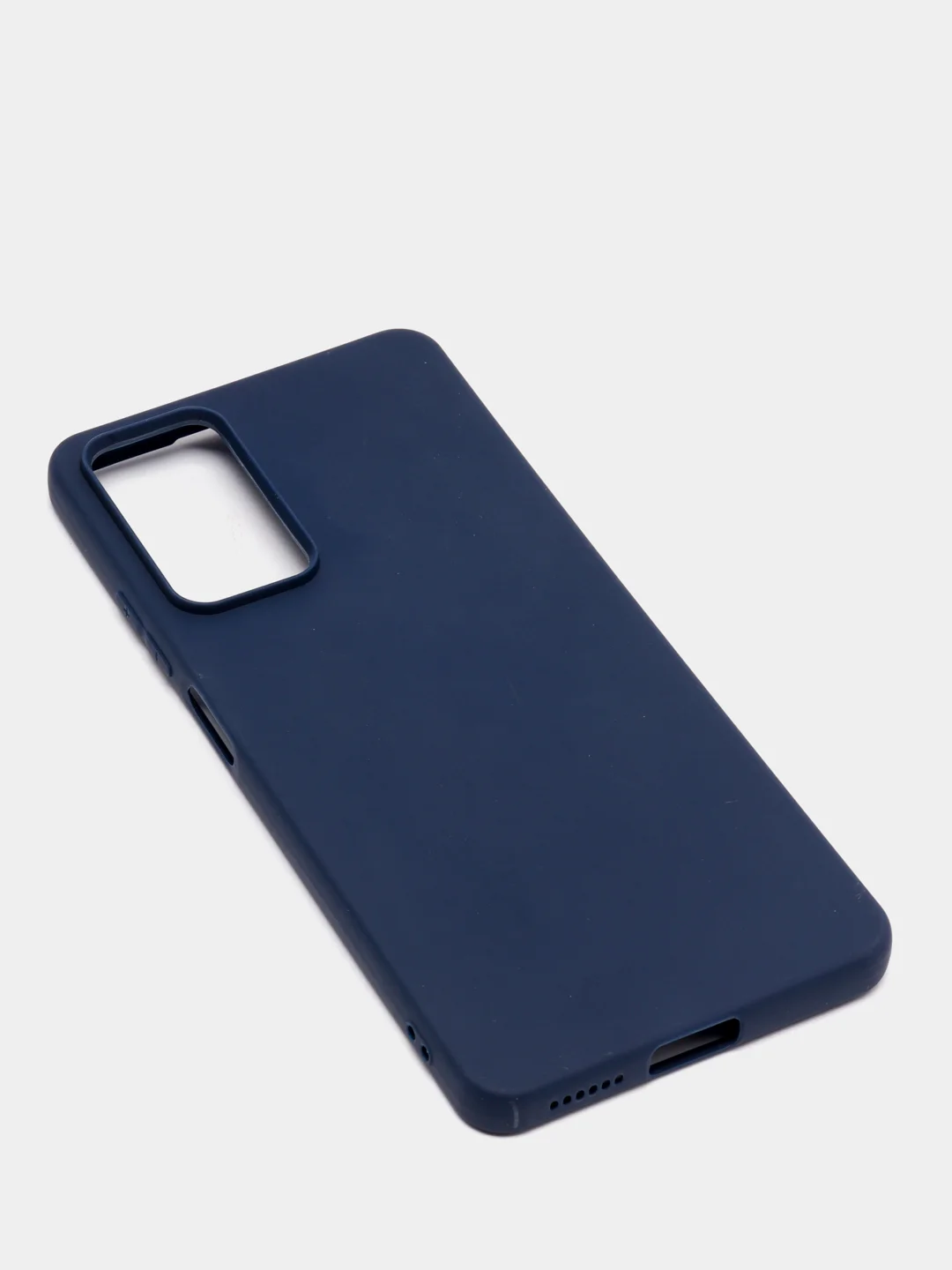 Темно-синий чехол для Xiaomi Redmi Note 11 Pro 4G, российская версия, силиконовый, цветной, матовый